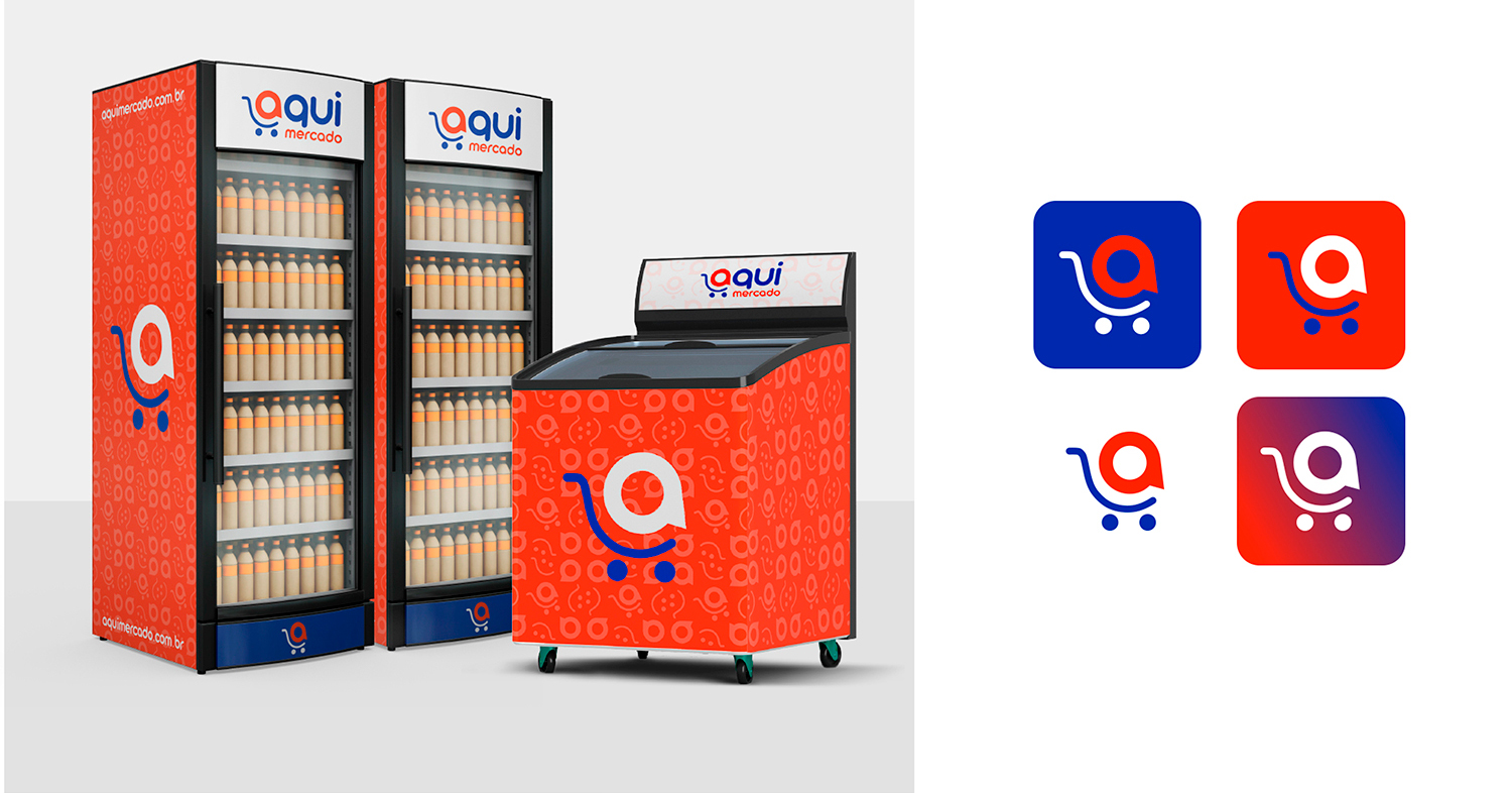 Identidade Visual – Aqui Mercado