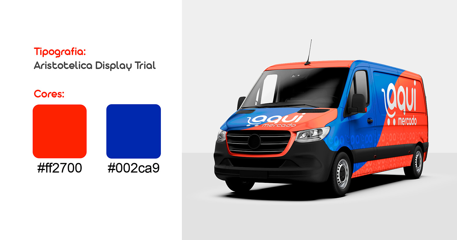 Identidade Visual – Aqui Mercado